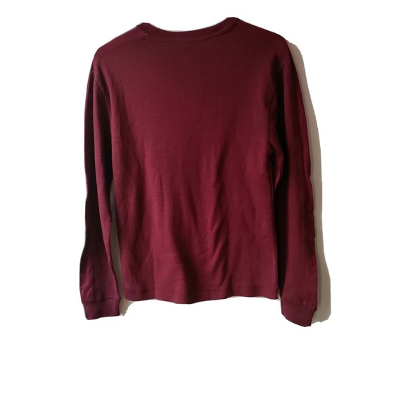 Lot of 2 Monument Men's Henley Long Sleeve Shirts Crew Half Button Up Ribbed S - Picture 2 of 10